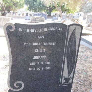 ROUX Cecilia Johanna, le 1901-1969