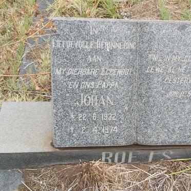 ROETS Johan 1932-1974