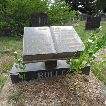 ROLLE Paul Emil 1895-1978 & Sophie Hedwig 1894-197?