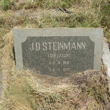 STEINMANN J.D. nee LEACH 1931-1971