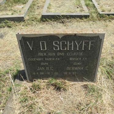 SCHYFF Jan H.C., v.d. 1888-1968 & Hermina C. 1897-