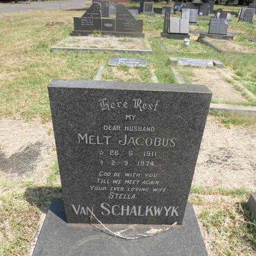 SCHALKWYK Melt Jacobus, van 1911-1974