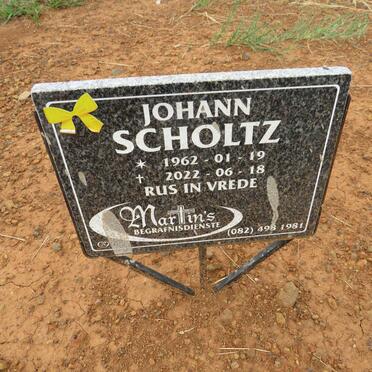 SCHOLTZ Johann 1962-2022