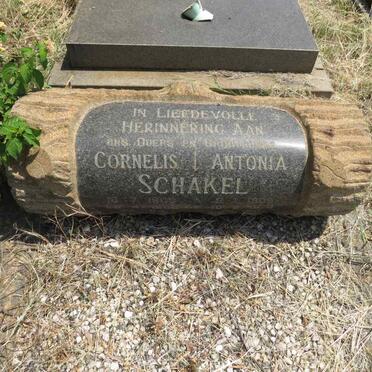 SCHAKEL Cornelis 1903-1968 & Antonia 1905-1979_1