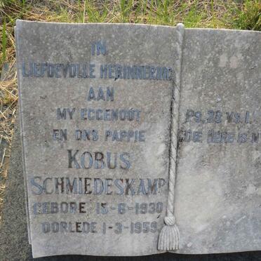 SCHMIEDESKAMP Kobus 1930-1959