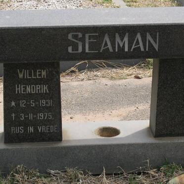 SEAMAN Willem Hendrik 1931-1975