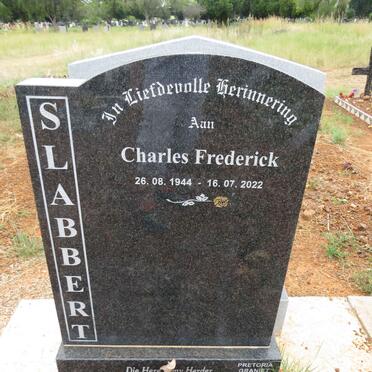 SLABBERT Charles Frederick 1944-2022