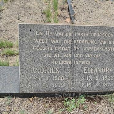 SMIT Andries 1920-1976 & Eleanora 1923-1975