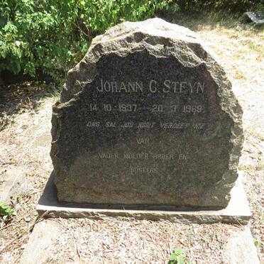 STEYN Johann C. 1937-1969