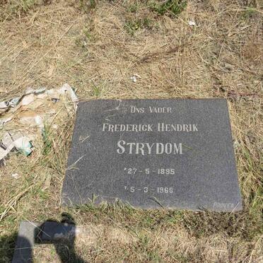STRYDOM Frederick Hendrik 1895-1968