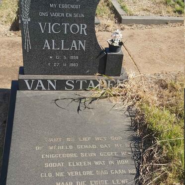 STADEN Victor Allan, van 1959-1983