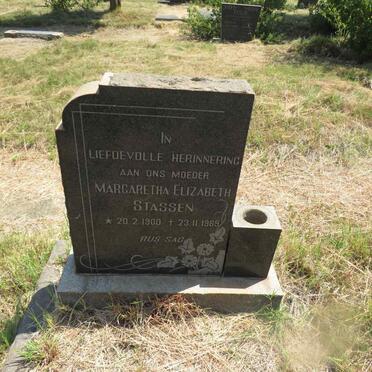 STASSEN Margaretha Elizabeth 1900-1969