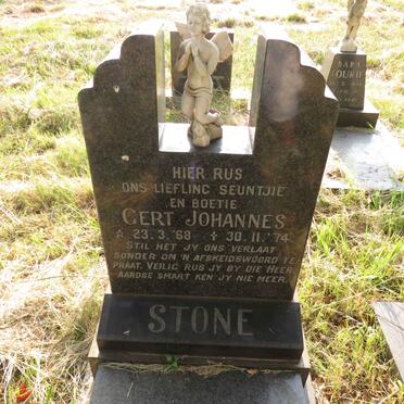 STONE Gert Johannes 1968-1974