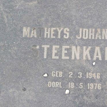 STEENKAMP Matheys Johannes 1946-1976