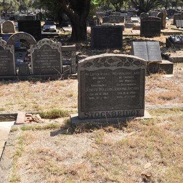 STOCKBRIDGE Joseph William 1883-1967 &amp; Johanna Jacoba 1880-1960