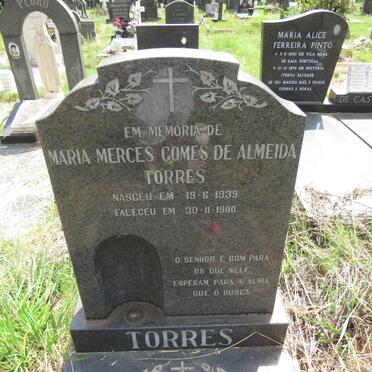 TORRES Maria Merces Gomes de Almeida 1939-1980