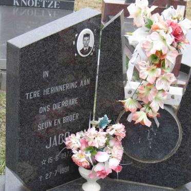 WESTHUIZEN Jaco, van der 1972-1991