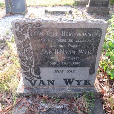 WYK Jan H.N., van 1935-1960