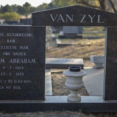 ZYL Willem Abraham, van 1923-1978 &amp; Adriana Catharina 1923-2006