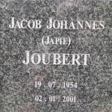 JOUBERT Jacob Johannes 1954-2001