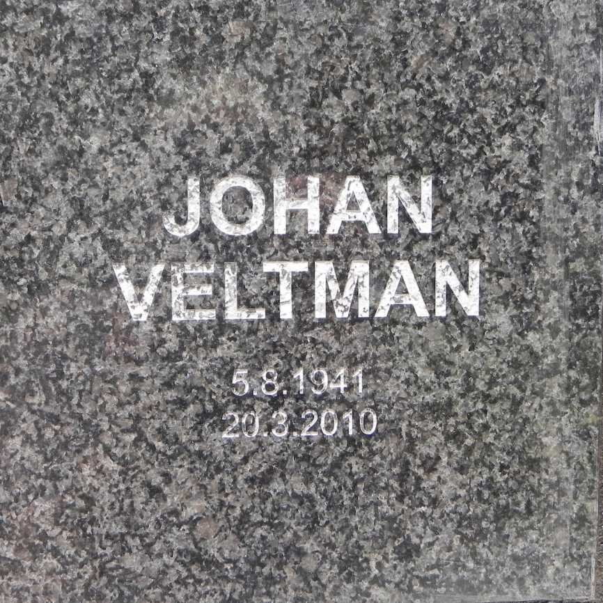 VELTMAN Johan 1941-2010