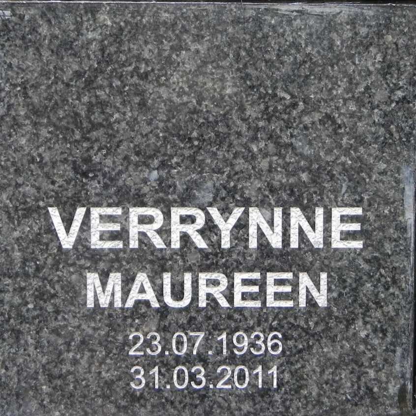 VERRYNNE Maureen 1936-2011