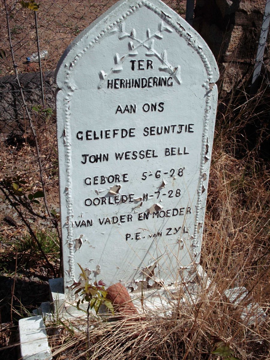 ZYL John Wessel Bell, van 1928-1928