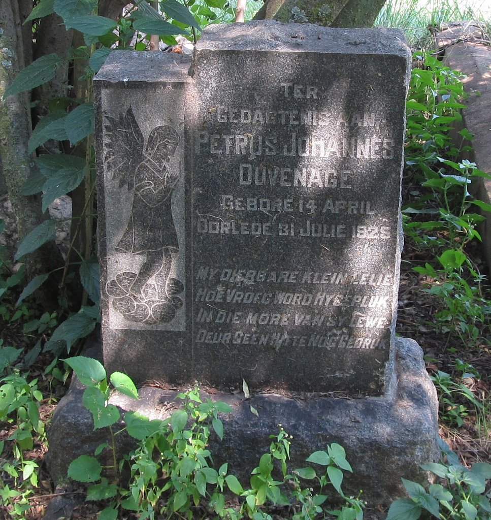 DUVENAGE Petrus Johannes 1925-1925