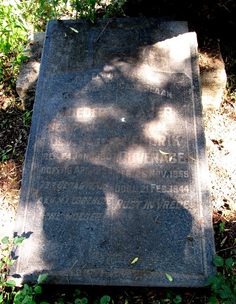 DUVENAGE Hendrik 1859-1944 &amp; ? 1860-193?