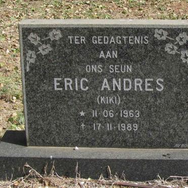 ANDRES Eric 1963-1989