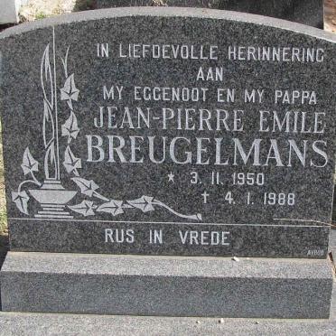 BREUGELMANS Jean-Pierre Emile 1950-1988