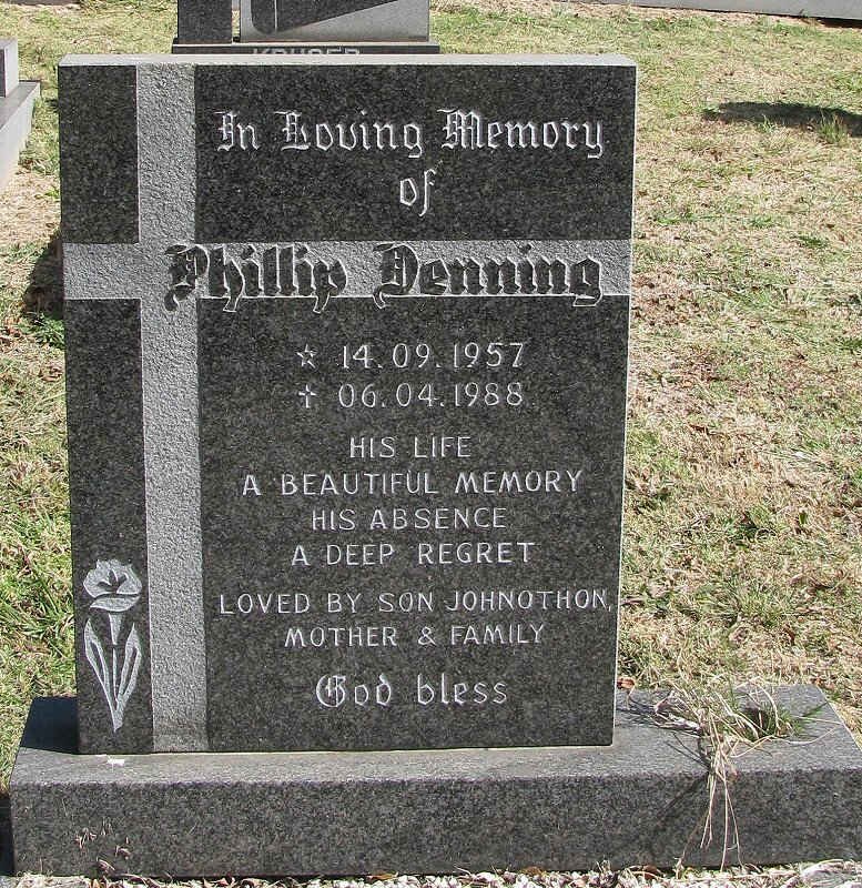DENNING Phillip 1957-1988