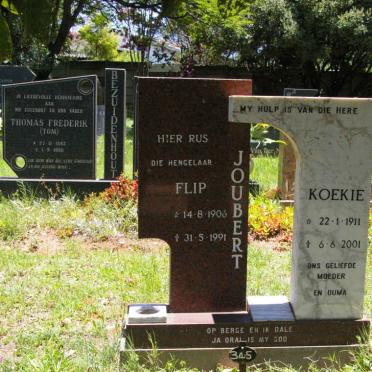 JOUBERT Flip 1906-1991 &amp; Koekie 1911-2001
