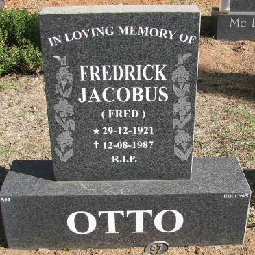 OTTO Frederick Jacobus 1921-1987