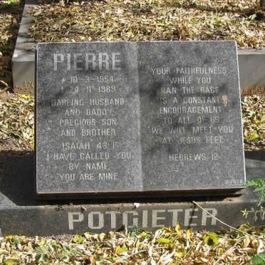POTGIETER Pierre 1954-1989