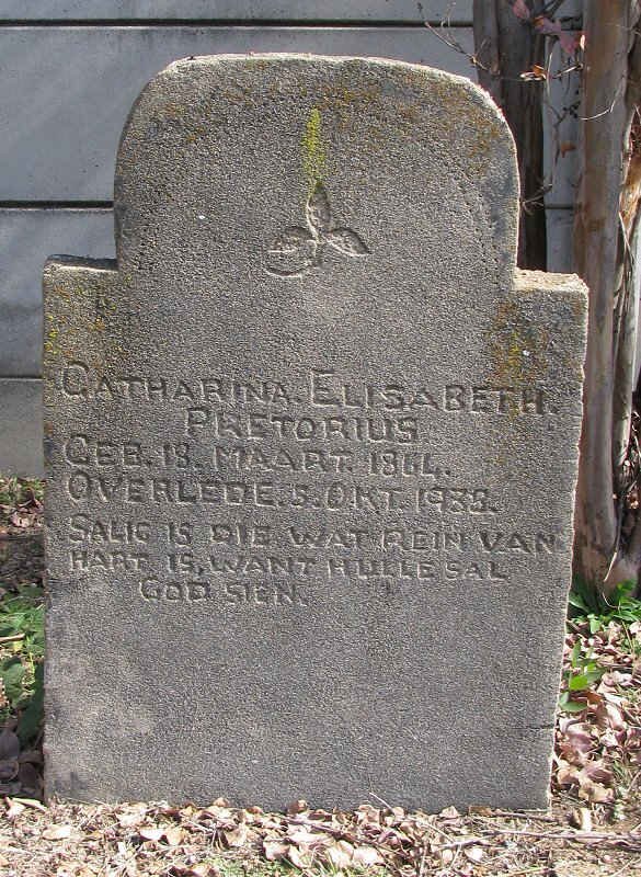 PRETORIUS Catharina Elizabeth 1864-1938