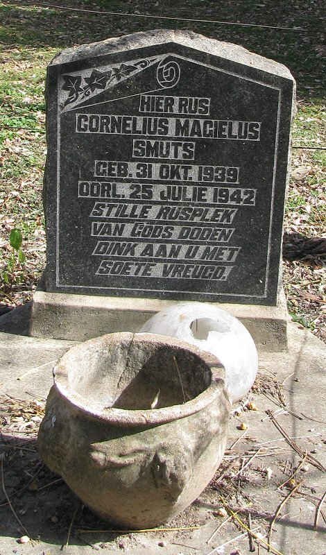 SMUTS Cornelius Magielus 1939-1942