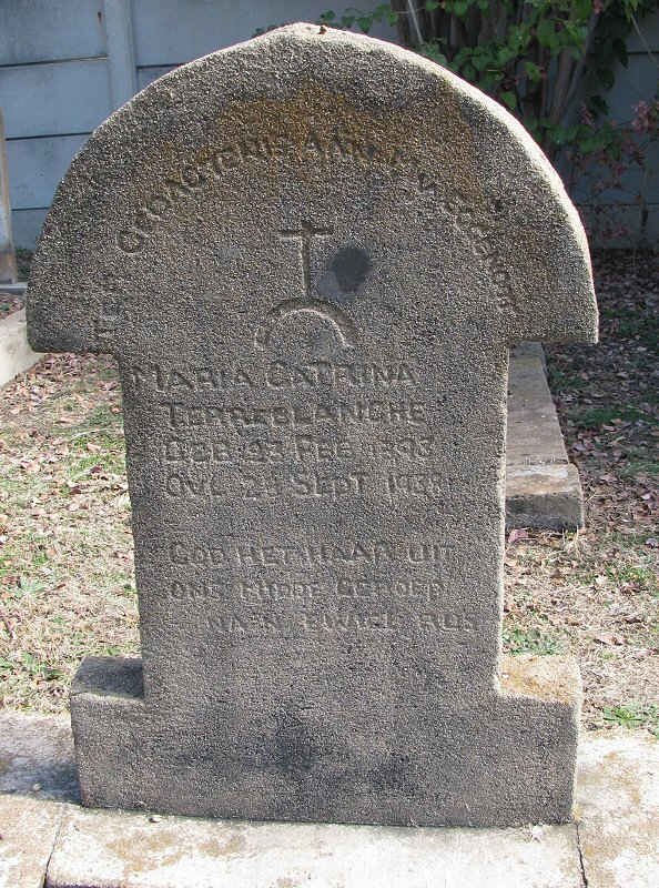 TERREBLANCHE Maria Catrina 1893-1938