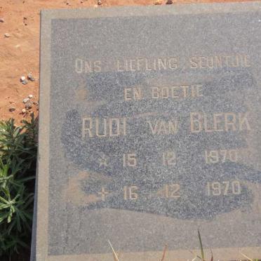 BLERK Rudi, van 1970-1970