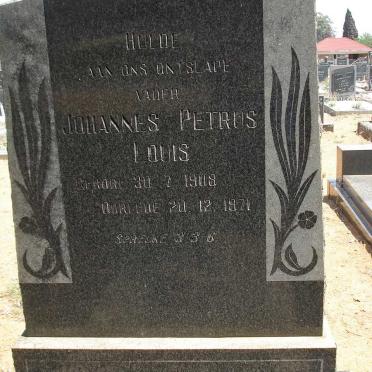 BERG Johannes Petrus Louis, van den 1908-1971