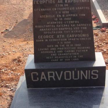 CARVOUNIS George Ath 1898-1982