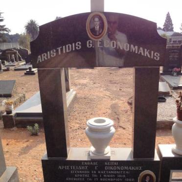 ECONOMAKIS Aristidis G. 1913-1962