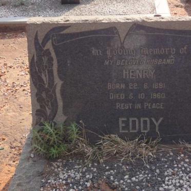 EDDY Henry 1891-1960