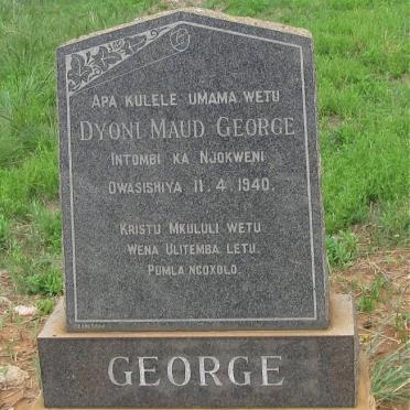 GEORGE Dyoni Maud -1940