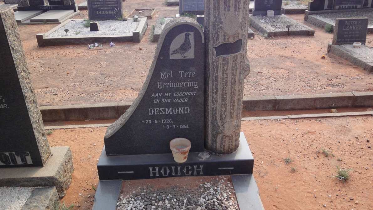 HOUGH Desmond 1926-1961