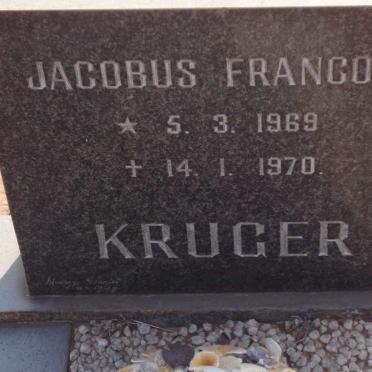 KRUGER Jacobus Francois 1969-1970