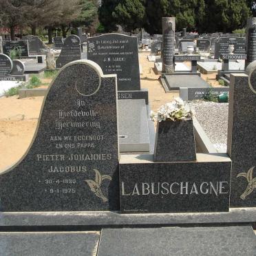 LABUSCHAGNE Pieter Johannes Jacobus 1930-1975