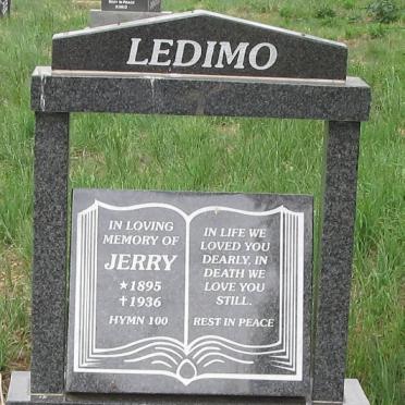 LEDIMO Jerry 1895-1936