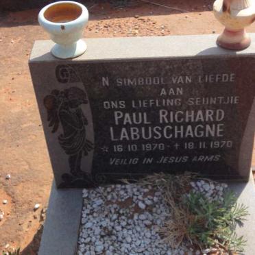 LABUSCHAGNE Paul Richard 1970-1970