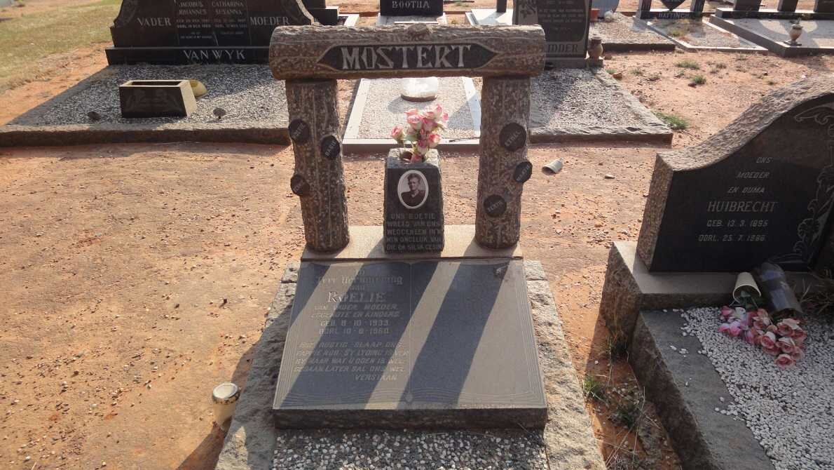 MOSTERT Roelie 1933-1960